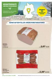 Gazetka promocyjna Metro - Regionaler Flyer - Seite 48 - Gazetka - ważna od 31.01 do 31.01.2026 - strona 6 - produkty: angebot, angebote, decke, eis, elle, fleisch, fleischkäse, getränk, getränke, grill, Grillwurst, Käse, Palette, Ria, schwamm, teller, Ti, wurst