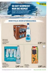 Gazetka promocyjna Metro - Regionaler Flyer - Seite 48 - Gazetka - ważna od 31.01 do 31.01.2026 - strona 7 - produkty: Alwa, eis, flasche, getränk, getränke, hochwald, mac, mineralwasser, orange, orangen, orangensaft, Palette, saft, steiner, Ti, wasser