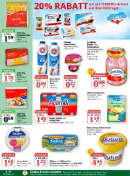 Gazetka promocyjna Globus - Prospekte - Gazetka - ważna od 29.01 do 29.01.2022 - strona 10 - produkty: actimel, angebot, angebotspreis, braten, butter, Butterschmalz, danone, dessert, ehrmann, Ehrmann Grand Dessert, eis, frische milch, frucht, joghur, joghurt, Käse, landliebe, Loose, malz, milch, milka, milkana, milram, mozzarella, natur, naturjoghurt, pudding, quark, quäse, reis, rel, Schal, Schale, Schmalz, Ti, tiefst-preis, Tiere