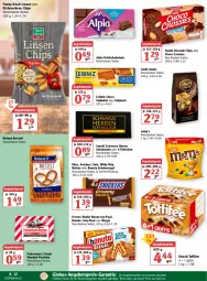 Gazetka promocyjna Globus - Prospekte - Gazetka - ważna od 29.01 do 29.01.2022 - strona 12 - produkty: alpia, angebot, angebote, angebotspreis, asti, balisto, bounty, chips, choclait chips, choco crossies, crossies, eis, elle, erbsen, ferrero, funny-frisch, hanuta, kichererbsen, Kichererbsen Chips, Kinder, kinder bueno, leibniz, lindor, lindt, linsen, mars, milch, milky way, nestlé, reis, riegel, saro, sarotti, schoko, schokolade, schokoriegel, snickers, storck, tafelschokolade, Ti, toffifee, twix, vollmilch