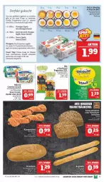 Gazetka promocyjna Marktkauf - Prospekt - Gazetka - ważna od 28.01 do 28.01.2023 - strona 17 - produkty: aioli, aust, baguette, baguettes, Becher, blume, blumen, brot, eier, eis, elle, essig, gewürz, Käse, Käsezwirbel, korn, margarine, milram, quark, reis, salami, sandwich, sonnenblume, sonnenblumen, sour cream, Spiele, Ti, usb, wasser, weizenmischbrot, zaziki, ZTE