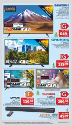 Gazetka promocyjna Marktkauf - Prospekt - Gazetka - ważna od 28.01 do 28.01.2023 - strona 34 - produkty: Bau, deo, dyon, eis, elle, Germ, grundig, HDMI, lieferservice, reis, Samsung, smart tv, soundbar, tee, teller, Ti, tisch, tuner, usb, Yo