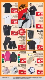 Gazetka promocyjna Marktkauf - Prospekt - Gazetka - ważna od 28.01 do 28.01.2023 - strona 37 - produkty: ball, eis, elle, Fleecejacke, Fußball, gin, Holz, hose, Jacke, leggings, reis, schuhe, shirt, shirts, shorts, Sport, sportschuhe, Sweathose, sweatjacke, T-Shirt, teller, Ti, Trainingshose, Trikot