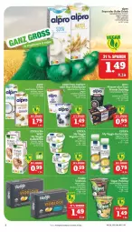 Gazetka promocyjna Marktkauf - Prospekt - Gazetka - ważna od 28.01 do 28.01.2023 - strona 8 - produkty: alpro, Becher, creme, drink, eis, hafer, Haferdrink, Kochcreme, kokos, mousse, Müller, pudding, reis, schoko, soya, veggie, ZTE, zucker