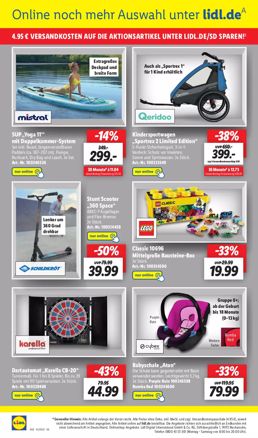 Aktueller Prospekt Lidl - Wochen-Highlights im Onlineshop - von 07.11 bis 13.11.2022 - strona 2 - produkty: angebot, angebote, aust, auto, Bau, Brei, eis, elle, erde, Kinder, Kugel, LG, ndk, reis, rel, Ria, rucksack, rum, rwe, sac, Schal, Schale, scooter, sekt, Spiele, Sport, telefon, Ti, uhr, wasser, Yo