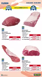 Gazetka promocyjna Metro - Wochen-Angebote Gastro - Gazetka - ważna od 28.06 do 28.06.2025 - strona 4 - produkty: Abtei, angebot, angebote, aqua, beef, Dorade, dorade royal, eis, entrecôte, filet, fisch, fische, Fischer, fischtheke, fleisch, frischfisch, lachs, matjes, Metro, reis, rind, rinder, rinderfilet, roastbeef, Saibling, Schal, Schale, Schere, Seesaiblingsfilet, sim, steak, steakhüfte, Ti, tiefpreis, Wild