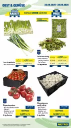 Gazetka promocyjna Metro - Wochen-Angebote Gastro - Gazetka - ważna od 28.06 do 28.06.2025 - strona 8 - produkty: beutel, brie, butter, champignon, champignons, eimer, eis, küche, Küchen, Küchensahne, Lauchzwiebel, lauchzwiebeln, mac, milch, obst, reis, rispentomaten, rwe, sahne, salat, schmand, Ti, tiefpreis, tisch, tomate, tomaten, torte, zwiebel, zwiebeln