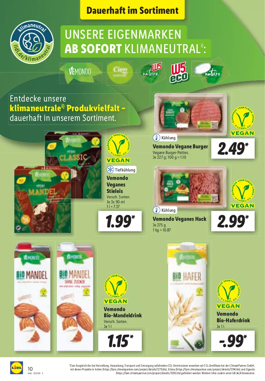 Aktueller Prospekt Lidl - Aktionsprospekt - von 07.06 bis 12.06.2021 - strona 10