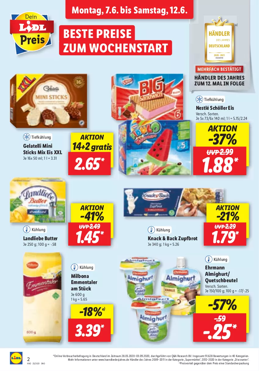 Aktueller Prospekt Lidl - Aktionsprospekt - von 07.06 bis 12.06.2021 - strona 2