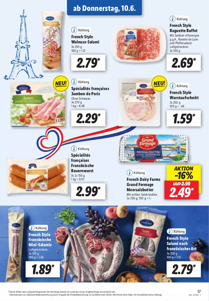 Aktueller Prospekt Lidl - Aktionsprospekt - von 07.06 bis 12.06.2021 - strona 37