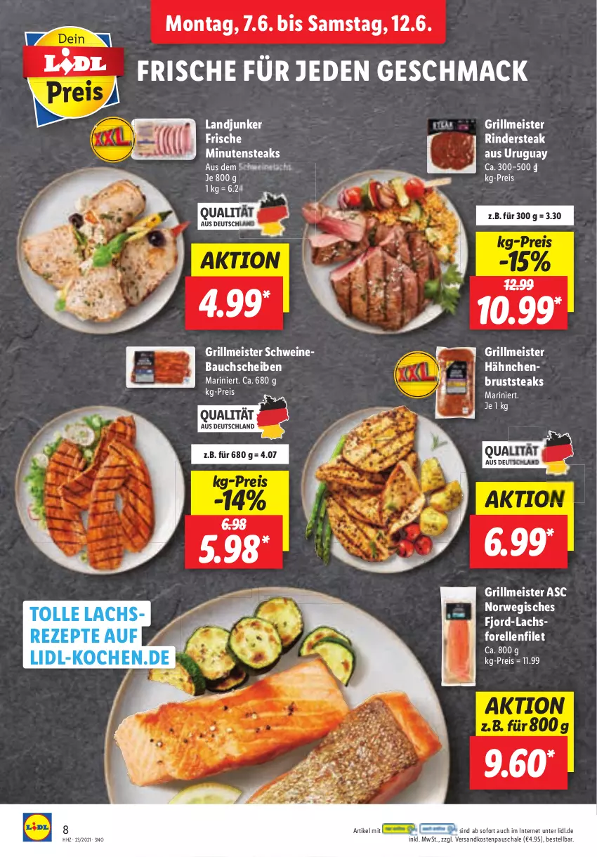 Aktueller Prospekt Lidl - Aktionsprospekt - von 07.06 bis 12.06.2021 - strona 8