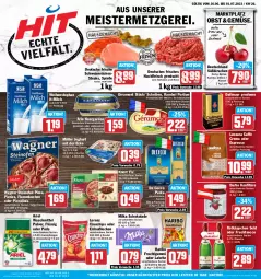 Gazetka promocyjna Hit - Prospekte - Gazetka - ważna od 01.07 do 01.07.2023 - strona 1 - produkty: alkohol, ariel, ariel waschmittel, arla, Becher, beutel, caffè crema, chips, crunchips, dallmayr, dallmayr prodomo, darbo, De Cecco, ecco, eis, espresso, flammkuchen, flasche, fleisch, frucht, fruchtgummi, fruchtsecco, géramont, hackfleisch, hackfleisch gemischt, haribo, joghur, joghurt, joghurt mit der ecke, Käse, kirsch, kirsche, kirschen, knorr, knorr fix, konfitüre, kuchen, Lakritz, lamm, lavazza, lorenz, lorenz crunchips, mac, Meister, milch, milka, milka schokolade, Müller, natur, obst, oder espresso, oder lakritz, oder piccolinis, Ofen, pasta, piccolinis, pizza, Pods, prodomo, reis, rind, rotkäppchen, Rückensteak, rückensteaks, salz, Schmelzkäse, schoko, schokolade, schwein, schwein und rind, schweine, schweinerücken, sekt, steak, steaks, steinofen, steinofen pizza, Ti, vom schwein und rind, wagner, waschmittel, weihenstephan, wein, weine, ZTE