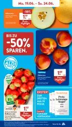 Gazetka promocyjna AldiSud - NÄCHSTE WOCHE - Gazetka - ważna od 24.06 do 24.06.2023 - strona 5 - produkty: aldi, alle artikel ohne dekoration, asti, beere, beeren, dekoration, eis, erdbeere, erdbeeren, galiamelone, lebensmittel, LG, melone, Nektar, nektarinen, Rauch, reis, Schal, Schale, Ti, Yo, ZTE
