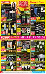 Gazetka promocyjna Norma - Norma - Gazetka - ważna od 27.02 do 27.02.2023 - strona 2 - produkty: akku, apfel, Armband, Armbanduhr, asti, auer, auto, batterie, batterien, Bau, Bebe, braun, Brei, bürste, citrus, dell, Draht, edelstahl, eis, elle, ente, gin, handschuhe, harman, Hela, Heu, Holz, HP, kerze, Kugel, led-licht, leds, Leuchte, leuchten, leuchtmittel, LG, messer, Mode, ndk, nuss, papier, pflanze, pflanzen, Pflanzenöl, Pinsel, Puzzle, reiniger, reis, Ria, riegel, Roller, rwe, Schal, Scheibenreiniger, schlauch, Schleifpapier, schuhe, schwamm, Spezi, Spiele, Tasche, taschen, teppich, Ti, tisch, uhr, vanille, wasser, wein