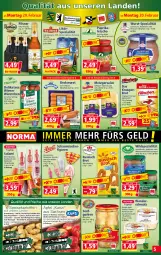 Gazetka promocyjna Norma - Norma - Gazetka - ważna od 27.02 do 27.02.2023 - strona 5 - produkty: apfel, arla, ball, basilikum, Becher, bockwurst, brot, cola, eier, eiersalat, eis, flasche, fleisch, frucht, Geflügel, gin, gurke, gurken, im zarten saitling, kartoffel, kartoffeln, knoblauch, kräuter, kühlregal, leberwurst, Letscho, likör, mac, malz, mehl, obst, paprika, pils, pilsner, regal, reis, Ricola, ring, Rostocker, Rotwurst, russisch brot, sac, salami, salat, Schaumzucker, Schmalz, schwein, senf, speisekartoffeln, Spezi, Ti, tiefpreis, tomate, Tüte, vita, wein, wiener, wiener würstchen, Wild, Wildschwein, wurst, würstchen, zucchini, zucker, zwiebel