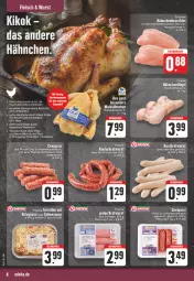 Gazetka promocyjna E Center - Angebote der Woche - Gazetka - ważna od 30.09 do 30.09.2023 - strona 8 - produkty: aktionspreis, ball, bio, bolognese, brustfilet, eis, filet, fleisch, Frische Hähnchen, gewürz, grill, hähnchenbrust, hähnchenbrustfilet, hähnchenflügel, Heu, knoblauch, mac, mais, nuss, paprika, pfanne, reis, rind, rinder, sahne, sauce, Schal, Schale, schwein, schweine, schweinefleisch, thermometer, Ti, Tiere, wein, weine