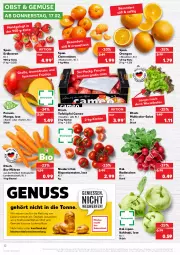 Gazetka promocyjna Kaufland - Gazetka - ważna od 23.02 do 23.02.2022 - strona 12 - produkty: angebot, ball, beere, beeren, beutel, bio, clementinen, erdbeere, erdbeeren, erde, kohlrabi, lebensmittel, mango, möhren, navelina, nuss, obst, Obst und Gemüse, orange, orangen, radieschen, rispentomaten, saft, salat, tafeläpfel, Tasche, taschen, Ti, tisch, tomate, tomaten, trolli, und gemüse, ZTE