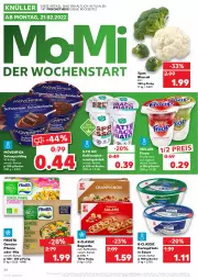 Gazetka promocyjna Kaufland - Gazetka - ważna od 23.02 do 23.02.2022 - strona 36 - produkty: angebot, baguette, Becher, Bluccoli, eis, filet, filets, froop, frosta, frucht, Fruchtmark, getränk, hering, Herings, heringsfilets, joghur, joghurt, kaffee, Kaffeemilch, milch, mövenpick, Müller, müller froop, pfanne, pudding, reis, ring, sahne, sauce, Ti, ZTE