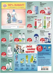 Gazetka promocyjna Vmarkt - Prospekte - Gazetka - ważna od 22.10 do 22.10.2025 - strona 14 - produkty: Bad, balsam, bio, Brei, bübchen, Coral, coupon, domestos, edelstahl, Erkältungs, feuchttücher, flasche, gin, glaskeramik, heitmann, hipp, kraft, nuk, Pants, Rauch, reiniger, ring, rwe, sofort-rabatt, spülmittel, Ti, tücher, windeln, windeln oder pants