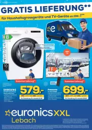 Gazetka promocyjna Euronics - Prospekte - Gazetka - ważna od 18.02 do 18.02.2022 - strona 1 - produkty: auto, panasonic, Samsung, schauma, Ti, waschvollautomat