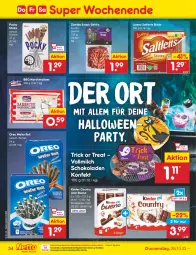 Gazetka promocyjna Netto Marken-Discount - Filial-Angebote - Gazetka - ważna od 28.10 do 28.10.2023 - strona 36 - produkty: bestpreis, eis, frucht, fruchtgummi, Kinder, kinder country, lorenz, mars, milch, ndk, oreo, reis, saltletts, schoko, schokolade, schokoladen, snack, Ti, vollmilch