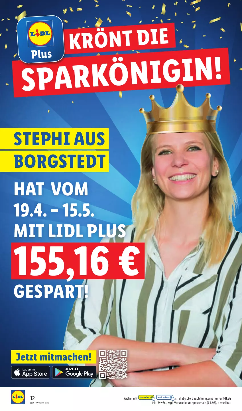 Aktueller Prospekt Lidl - Aktionsprospekt - von 04.07 bis 09.07.2022 - strona 12 - produkty: ndk, Schal, Schale, Ti