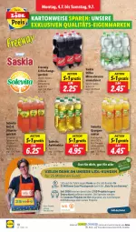Gazetka promocyjna Lidl - Aktionsprospekt - Gazetka - ważna od 09.07 do 09.07.2022 - strona 10 - produkty: Alwa, apfel, auto, eis, erde, frucht, fruchtsaft, getränk, lion, mineralwasser, ndk, Nektar, olive, orange, orangen, saft, Schal, Schale, Ti, vita, wasser