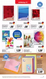 Gazetka promocyjna Lidl - Aktionsprospekt - Gazetka - ważna od 09.07 do 09.07.2022 - strona 17 - produkty: angebot, Clin, collegeblock, dell, din a4, eis, Elan, elle, Malblock, Mode, office, papier, reis, rel, Ti, zeichenblock, ZTE