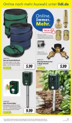 Gazetka promocyjna Lidl - Aktionsprospekt - Gazetka - ważna od 09.07 do 09.07.2022 - strona 23 - produkty: angebot, Bewegungssensor, dell, eis, elle, ente, Garten, Mode, Parkside, reis, sac, Ti, Tiere, Tiervertreiber, wasser, ZTE