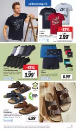 Gazetka promocyjna Lidl - Aktionsprospekt - Gazetka - ważna od 09.07 do 09.07.2022 - strona 25 - produkty: angebot, Bau, baumwolle, bett, decksohle, dell, eis, elle, erde, livergy, Mode, pantolette, pantoletten, reine baumwolle, reis, shirt, sneaker, sneakersocken, socken, T-Shirt, Ti, wolle, ZTE
