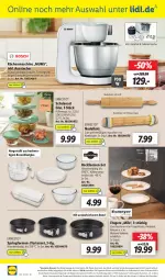 Gazetka promocyjna Lidl - Aktionsprospekt - Gazetka - ważna od 09.07 do 09.07.2022 - strona 55 - produkty: angebot, angebote, antipasti, asti, Ausstecher, Backform, edelstahl, eis, elle, ernesto, Etagere, Holz, keks, kekse, küche, Küchen, küchenmaschine, LG, ndk, nudel, pfirsich, reis, rel, Ria, ring, Rührschüssel, Schal, Schale, schüssel, Springform, Tasche, Ti, torte