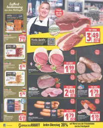 Gazetka promocyjna Edeka - Angebote der Woche - Gazetka - ważna od 13.05 do 13.05.2023 - strona 8 - produkty: auer, aufschnitt, Bau, Bauer, brustfilet, curry, deka, eier, eis, elle, filet, filets, fleisch, geback, Geflügel, gewürz, gin, hackfleisch, hähnchenbrust, hähnchenbrustfilet, honig, knoblauch, krone, LG, marinade, mit knoblauch, Nackensteak, nackensteaks, nuss, pfeffer, pute, Putenhackfleisch, reis, rezept, Ria, rosmarin, rwe, saft, salami, schinken, steak, steaks, Ti, top-preis, wiener, wiener würstchen, wurst, würstchen, ZTE