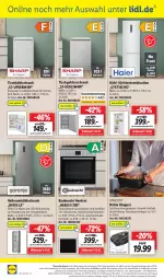 Gazetka promocyjna Lidl - Wochen-Highlights im Onlineshop - Gazetka - ważna od 17.07 do 17.07.2022 - strona 6 - produkty: angebot, angebote, backofen, backofen und, Bau, bauknecht, beleuchtung, decke, Deckel, eis, elle, ernesto, gefrierfach, gefrierkombination, gefrierschrank, Glasdeckel, herdset, kochfeld, küche, kühlschrank, kühlschrank mit, led-beleuchtung, ndk, Ofen, reis, rel, Schal, Schale, Schrank, spülmaschinen, telefon, Ti, tisch, uhr