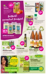 Gazetka promocyjna Denns Biomarkt - Prospekte - Gazetka - ważna od 29.08 do 29.08.2023 - strona 8 - produkty: Bau, bier, Biere, bio, blume, blumen, blumenöl, braten, butter, chia, creme, dennree, dip, eintöpfe, eis, elle, erbsen, flasche, gewürz, Gewürzmischung, kichererbsen, küche, LG, linsen, mac, Mode, nudel, Nudelgericht, nuss, pistazien, pizza, rapsöl, regal, reis, salat, salate, sesam, Sesamöl, sonnenblume, sonnenblumen, sonnenblumenöl, Ti, tisch, tomate, tomaten