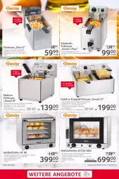 Gazetka promocyjna Selgros - Gastronomie - Gazetka - ważna od 11.06 do 11.06.2025 - strona 31 - produkty: angebot, angebote, decke, Deckel, edelstahl, eis, Elektro, fritteuse, Frittieröl, grill, korb, Ofen, reis, Schal, snack, steckdose, thermostat, Ti