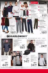 Gazetka promocyjna Selgros - Gastronomie - Gazetka - ważna od 11.06 do 11.06.2025 - strona 38 - produkty: arlo, Bau, baumwolle, Brei, Cap, eis, erde, hose, Jacke, jeans, reis, Ria, Schürze, shirt, Ti, wolle
