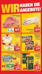 Gazetka promocyjna Marktkauf - Prospekt - Gazetka - ważna od 16.04 do 16.04.2022 - strona 2 - produkty: angebot, angebote, bohne, bohnen, bohnenkaffee, braten, butter, flammkuchen, gin, gulasch, irische butter, jacobs, kaffee, Käse, kerrygold, kräuter, kräuterbutter, kuchen, lamm, Ofen, original wagner, pizza, schnitzel, schwein, schweine, schweineschnitzel, spargel, steinofen, steinofen pizza, Ti, wagner, wein, weine