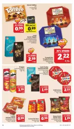 Gazetka promocyjna Marktkauf - Prospekt - Gazetka - ważna od 16.04 do 16.04.2022 - strona 26 - produkty: aktionspreis, bier, chips, deka, eis, elle, funny-frisch, Kugel, lindor, lindt, lorenz, nuss, paprika, pringles, reis, ring, rum, saltletts, schoko, schokolade, storck, tafelschokolade, Ti, toffifee