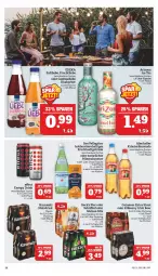 Gazetka promocyjna Marktkauf - Prospekt - Gazetka - ważna od 16.04 do 16.04.2022 - strona 28 - produkty: almdudler, Alwa, beck's, bier, drink, Effect, elle, energy drink, flasche, frucht, fruchtsaft, getränk, Guinness, ice tea, karamalz, Kilkenny, kräuter, limo, limonade, malz, mineralwasser, natürliches mineralwasser, rama, rhabarber, saft, schöfferhofer, Ti, wasser