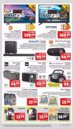Gazetka promocyjna Marktkauf - Prospekt - Gazetka - ważna od 16.04 do 16.04.2022 - strona 42 - produkty: akku, Android TV, Bau, blu-ray, bluetooth-lautsprecher, buch, buch-tipp, dyon, eis, elle, fernbedienung, fernseher, Handy, HDMI, Holz, HP, kopfhörer, lautsprecher, Leuchte, Mp3, Radio, reis, Ria, Schal, smart tv, soundbar, Spiele, Subwoofer, tablet, teller, Ti, usb, wasser, Yo