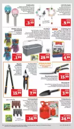Gazetka promocyjna Marktkauf - Prospekt - Gazetka - ważna od 16.04 do 16.04.2022 - strona 44 - produkty: Abba, auto, ball, Bau, bio, biozidprodukte, blume, blumen, decke, Deckel, deka, Draht, edelstahl, eis, elle, ente, flasche, Garten, Gartenschere, Holz, Kugel, Leuchte, LG, pflanze, pflanzen, rasen, Rauch, reis, Ria, rosen, rwe, Schal, Schere, senf, solarleuchte, Ti, wasser
