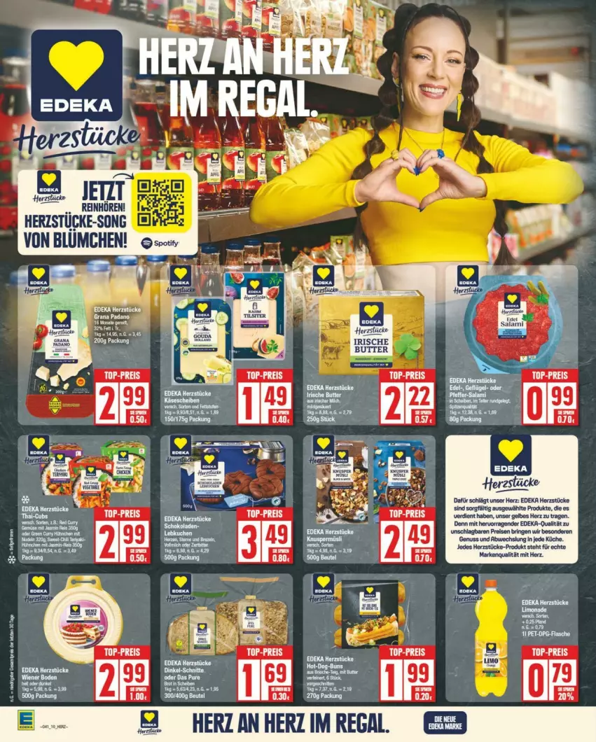 Aktueller Prospekt Edeka - Prospekte - von 05.10 bis 12.10.2024 - strona 10 - produkty: deka, eis, reis, ring, Ti, top-preis