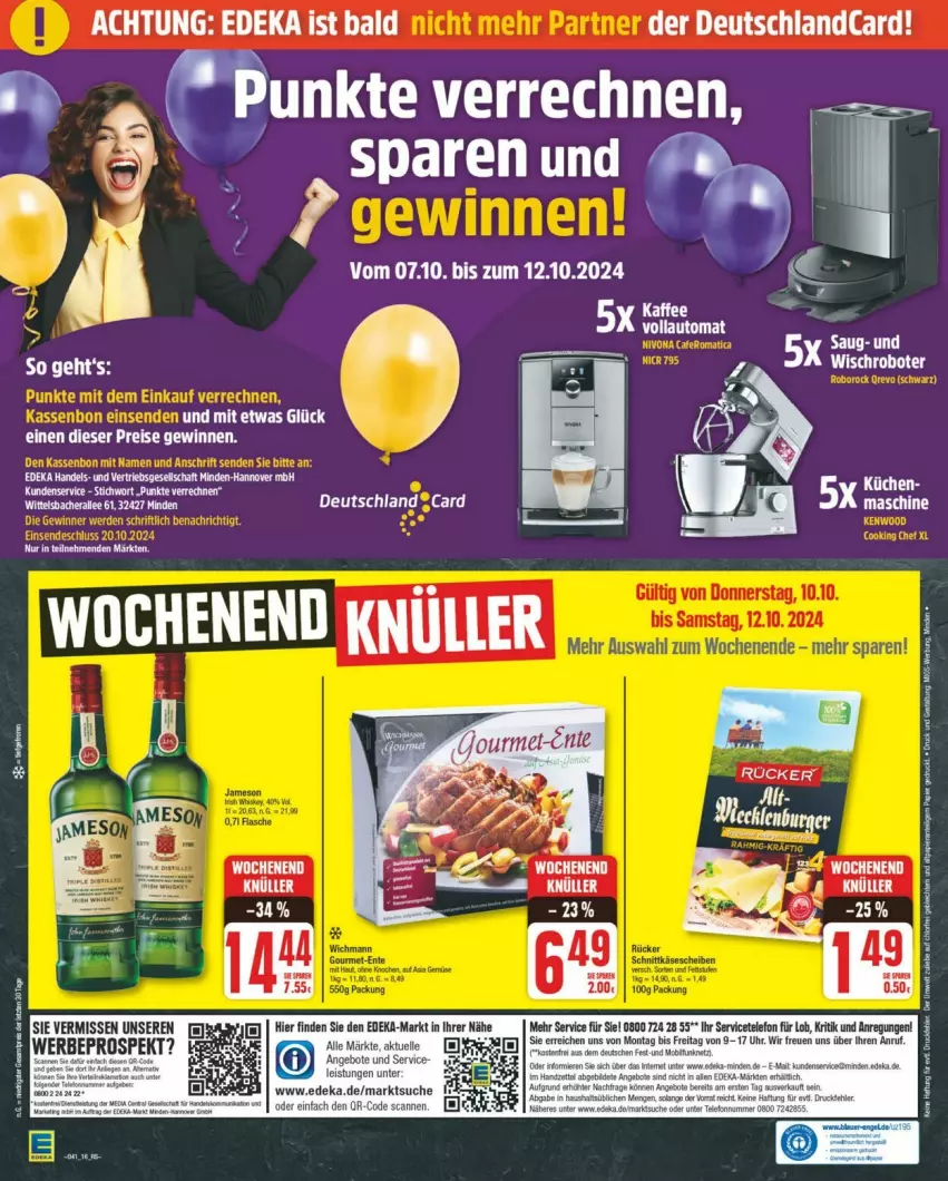 Aktueller Prospekt Edeka - Prospekte - von 05.10 bis 12.10.2024 - strona 16 - produkty: auto, deutschlandcard, tee