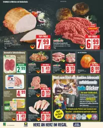 Gazetka promocyjna Edeka - Prospekte - Gazetka - ważna od 12.10 do 12.10.2024 - strona 4 - produkty: braten, eis, fleisch, hackfleisch, hackfleisch gemischt, lachs, Lachsbraten, reis, rind, rwe, schwein, schwein und rind, Ti, top-preis, wein