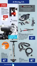 Gazetka promocyjna AldiSud - ALDI Aktuell - Gazetka - ważna od 07.05 do 07.05.2022 - strona 16 - produkty: aldi, auto, batterie, batterien, decke, dell, eis, elle, Fahrrad, Fahrradschloss, Lampe, Leuchte, Mode, passend für alle, reis, rel, rücklicht, Schal, schlauch, smartphone, Tasche, Ti, tisch, werkzeug