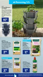 Gazetka promocyjna AldiSud - ALDI Aktuell - Gazetka - ważna od 07.05 do 07.05.2022 - strona 26 - produkty: aldi, alle artikel ohne dekoration, Bau, blume, blumen, blumenerde, dekoration, dünger, eis, Elan, elle, ente, erde, flasche, flüssigdünger, gardenline®, Garten, gin, K2, kartoffel, kartoffeln, kübelpflanzen, pflanze, pflanzen, Pflanzkartoffeln, rasen, rasensamen, reis, Ria, Spezi, Ti, wasser, ZTE