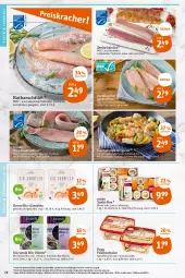 Gazetka promocyjna Tegut - Angebote der Woche - Gazetka - ważna od 27.05 do 27.05.2023 - strona 14 - produkty: angebot, angebote, aqua, Becher, bio, braten, Coleslaw, dekoration, elle, erde, feinkost, filet, fisch, fische, Fischer, forelle, garnelen, HP, kartoffel, kartoffelsalat, krone, lachs, lachsfilet, marinade, matjes, Matjesfilet, natur, olive, oliven, pfanne, Popp, Rauch, rel, Rotbarsch, rotbarschfilet, saft, salat, Schere, seelachsfilet, Sushi, tender, Ti, würfel