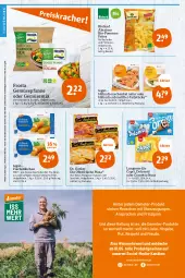 Gazetka promocyjna Tegut - Angebote der Woche - Gazetka - ważna od 27.05 do 27.05.2023 - strona 18 - produkty: Alaska-Seelachs, backofen, backofen und, beutel, bio, bioland, brustfilet, Cap, cornetto, decke, die ofenfrische, Dr. Oetker, eis, ente, filet, fisch, fische, Fischer, fischstäbchen, fritteuse, frosta, hähnchenbrust, hähnchenbrustfilet, hähnchenschenkel, henkel, Käse, lachs, langnese, langnese eis, mac, natur, natura, nuss, Ofen, Peroni, pfanne, pizza, pommes, rwe, saft, salami, schenkel, Schere, tender, Ti