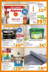 Gazetka promocyjna  - Prospekt für Globus Baumarkt  Achern - Gazetka - ważna od 29.10 do 29.10.2022 - strona 12 - produkty: abdeckvlies, Blüte, Brei, brie, cashmere, decke, eimer, eis, erde, flieder, gsw, Hula Hoop, innenfarbe, kraft, lamm, latte, mandel, reis, rezept, rezepte, Roller, Spezi, Ti, Wild