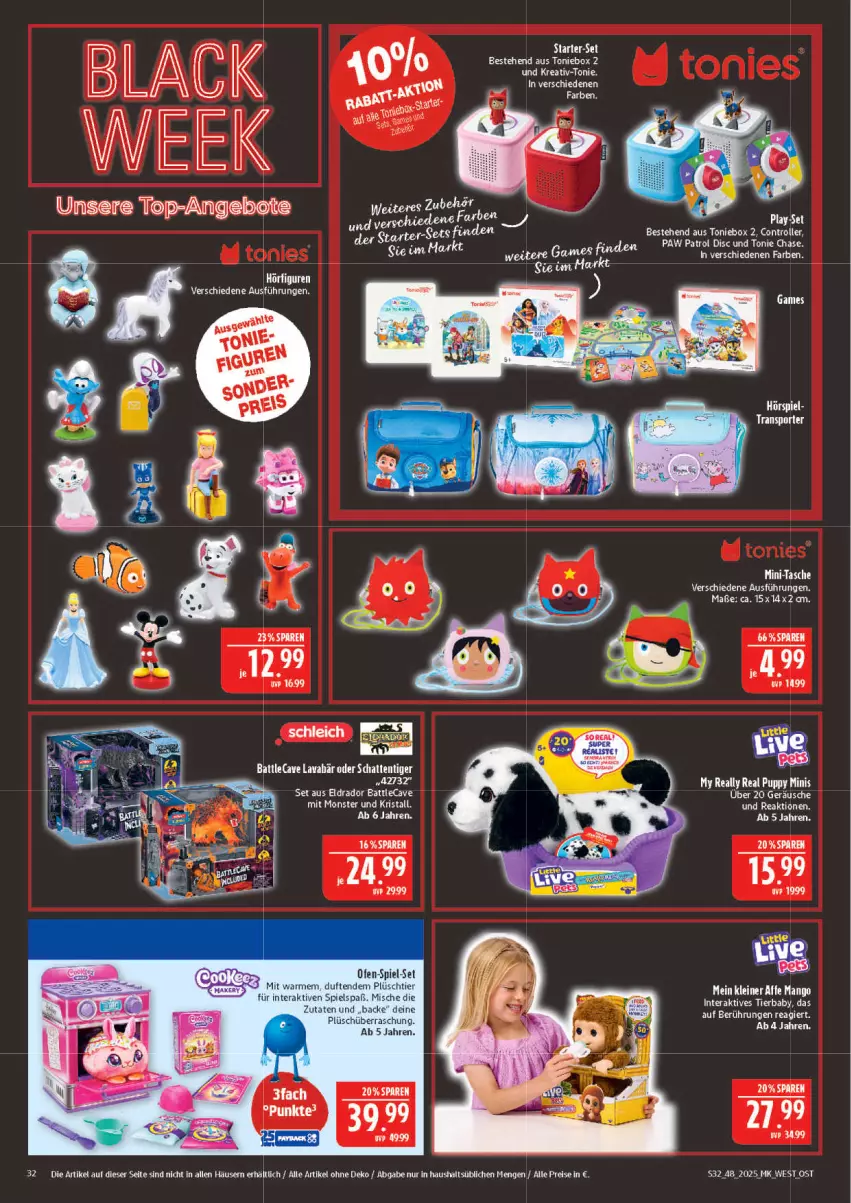 Aktueller Prospekt Marktkauf - Prospekt - von 23.11 bis 29.11.2025 - strona 32 - produkty: angebot, angebote, eis, ente, monster, Ofen, Plüsch, reis, Roller, Tasche, Ti, Toniebox, top-angebot